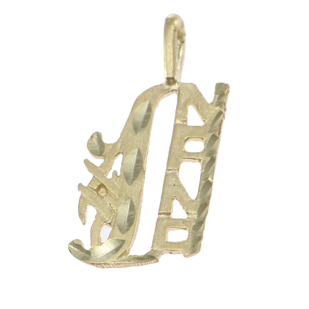 Gold Charm on sale 14K Yellow Gold 0.9g