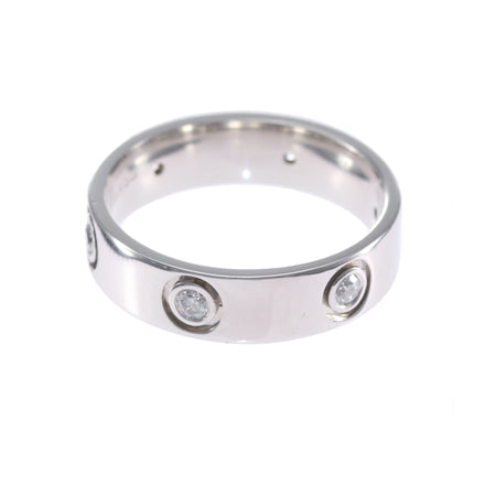 Mens Diamond Eternity Wedding Band Ring 14k White Gold US11.5 6mm Wide